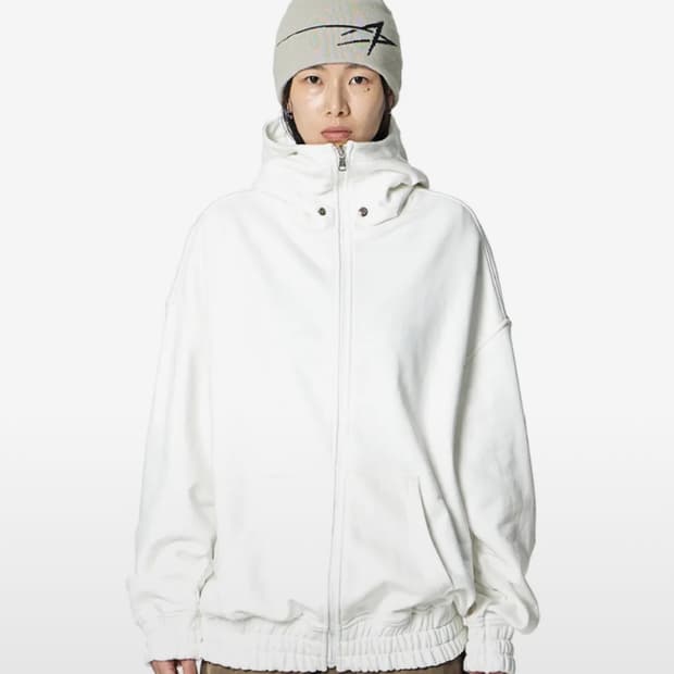 록히드마틴 기어 실루엣 후드집업