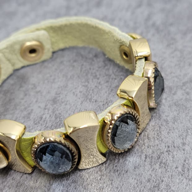 vintage leather bracelet