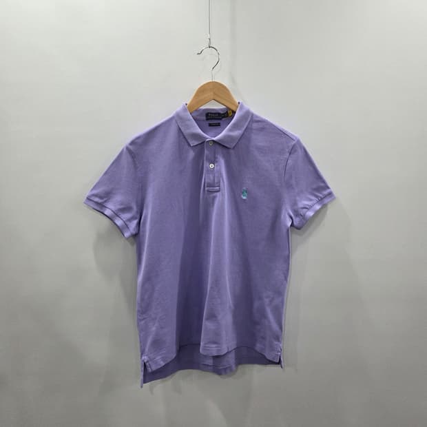 폴로랄프로렌 우먼 피케 카라 반팔티 연보라 M 