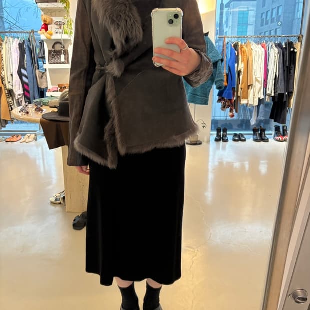 All Saints Sheepskin Jacket