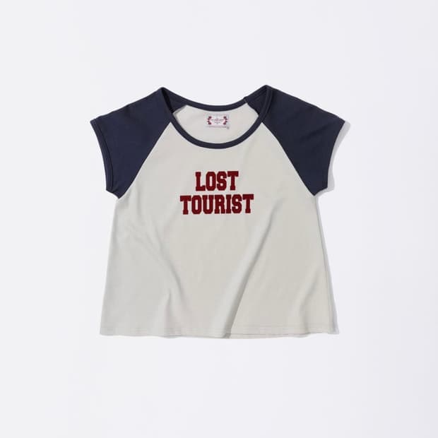 스컬프터 Lost Tourist Tee Raw/Dusty Navy