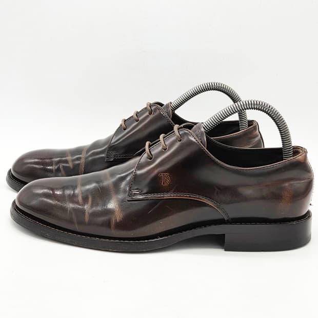  Tod's 레이스업 슈즈 브라운 (6) 