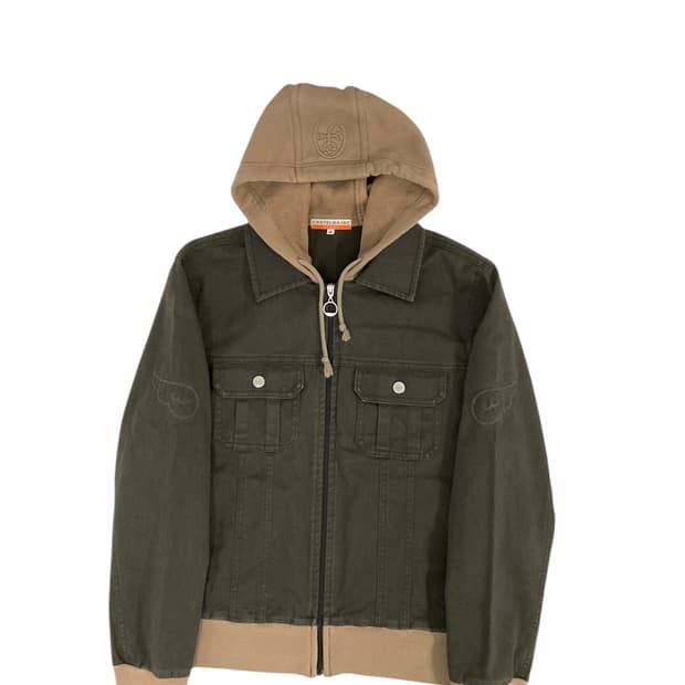 Japanvitage 날개 후드 자켓