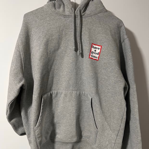 해브어굿타임 후드티