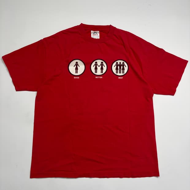 00s Good Better Best Tee (red)