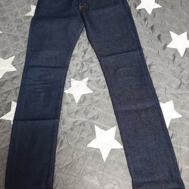 모드나인 MOD2 스판 생지 데님팬츠 (28)