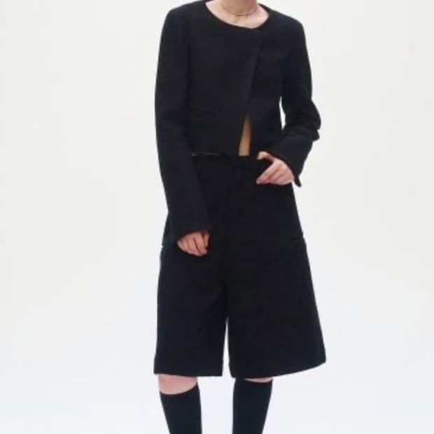 트리밍버드 트위트 셋업 블랙