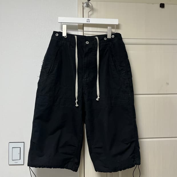 [3]폴리테루 리빌드 6컷 워크팬츠 블랙