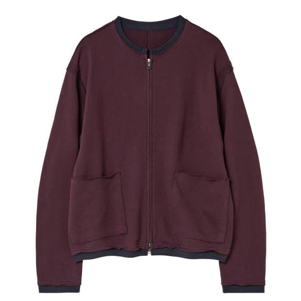 해칭룸 링거 가디건 퍼플