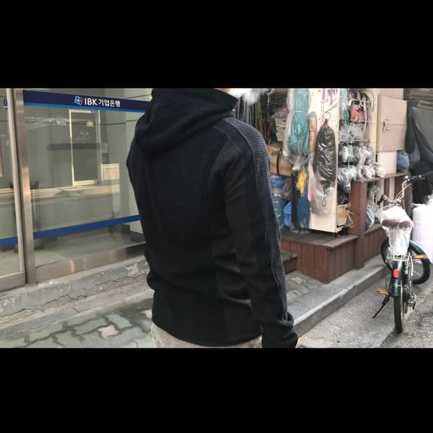 Ignota CORE:14 PANELED HOODIE (BLACK)