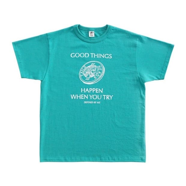 컬렉트피리스 굿띵스 티셔츠 XL GOOD THINGS(TURQUOISE)
