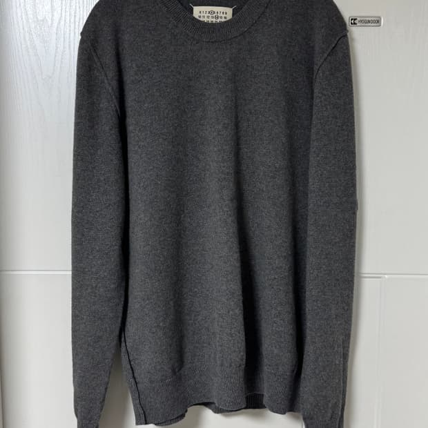 마르지엘라 스티치 니트 회색