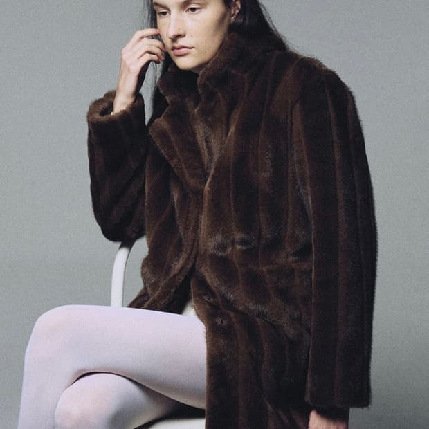 nothing written 낫띵 리튼 misha 퍼 코트