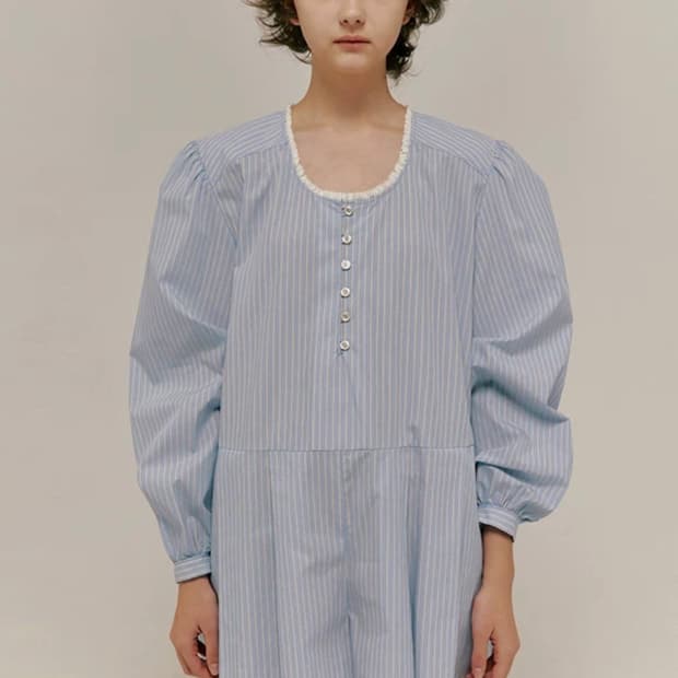 Overdue flair셔츠 원피스