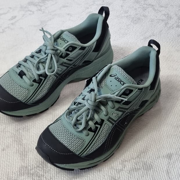 아식스 키코 코스타디노브 젤 버즈 2 민트 슬레이트 그레이 260