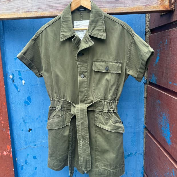 R13 21ss Surplus Romper
