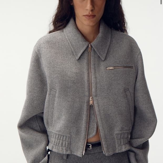 메종마레 핸드메이드 블루종 그레이