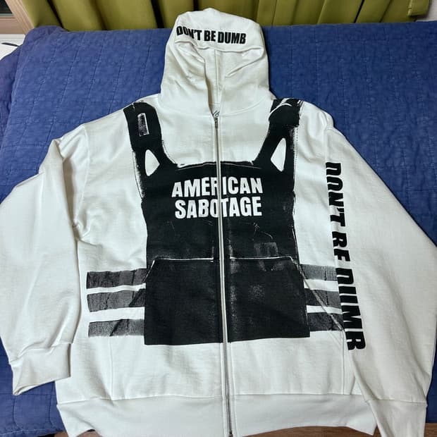 AWGE Don’t Be Dumb 후드 집업