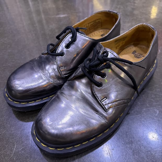 닥터마틴 13060 더비슈즈 메탈릭 실버 260