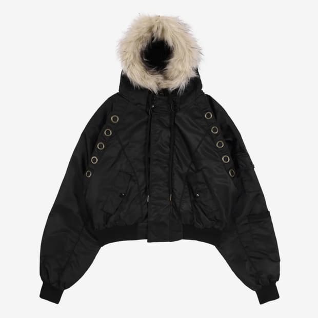 아일렛 퍼 MA-1 (BLACK) F25ZA003