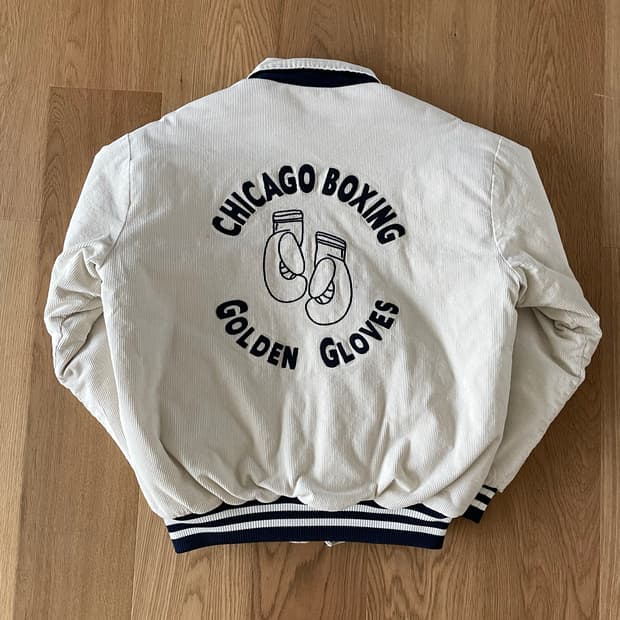 chicago boxing 코듀로이 점퍼 (m)