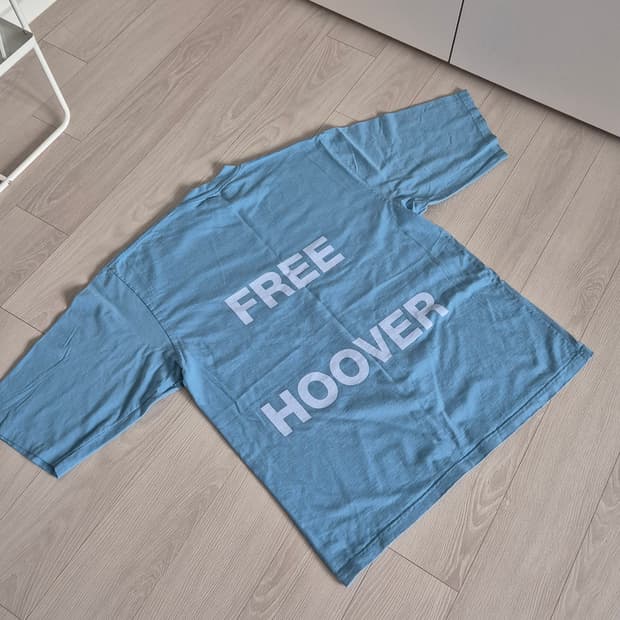 칸예×드레이크 Free Hoover 반팔티