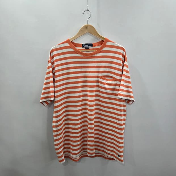 폴로랄프로렌 원포켓 스트라이프 반팔티 105