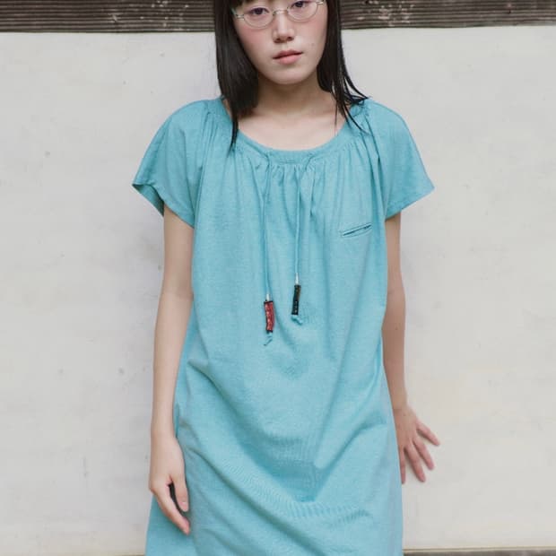 자고류 Vintage Rug Aglet Tee - Mint 판매합니다