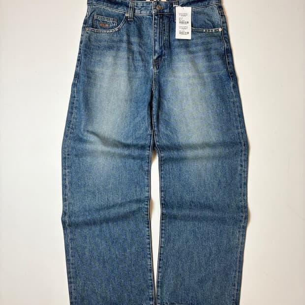 플랙 23FW 베이직 워시드 데님 팬츠 PN9347