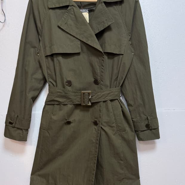 (새상품)에고이스트(EGOIST)벨트 트렌치코트 55