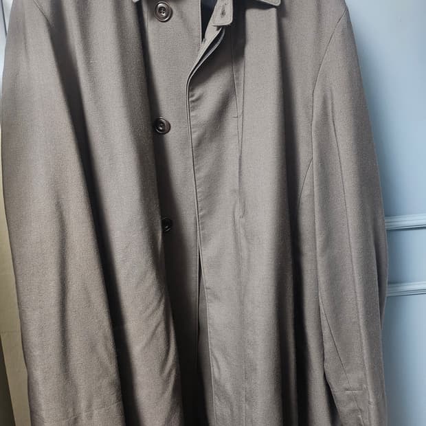 르메르 밀리터리 코트 46 다크그린