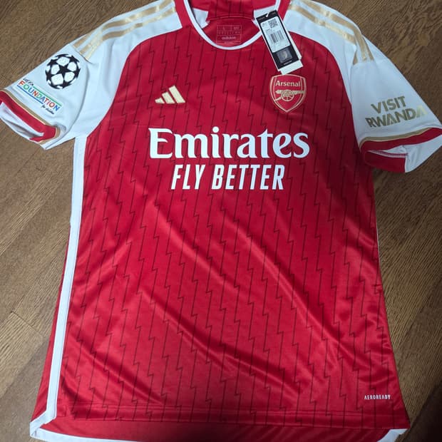 아스날 23/24 HOME 외데고르 챔스 마킹