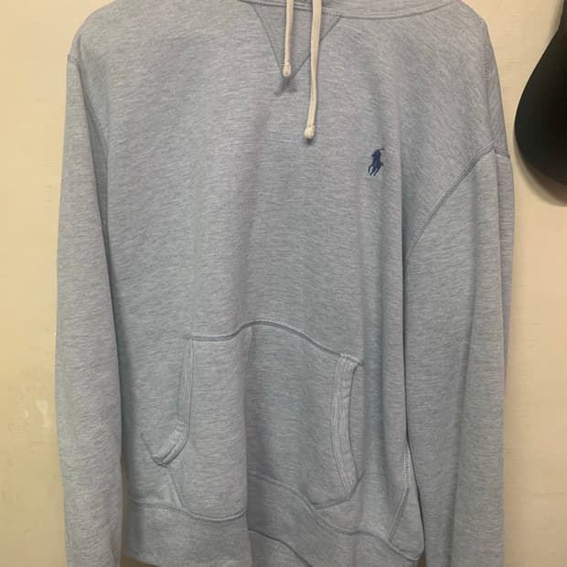 폴로 기모 후드티 M사이즈