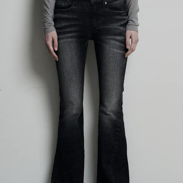 시너진 캣워싱 부츠컷 그레이 s