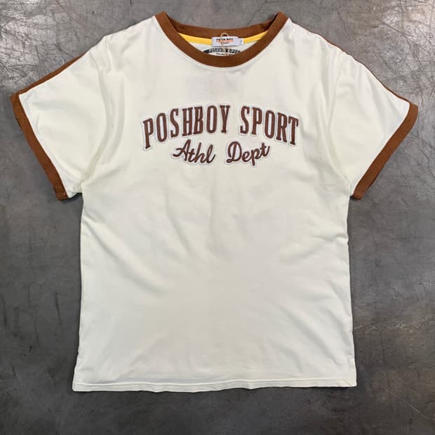 Poshboy 링거 반팔 티셔츠
