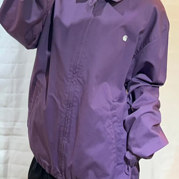 칼하트 퍼플 코치 자켓