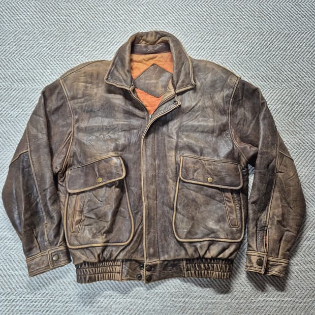 빈티지 G1 양가죽 자켓