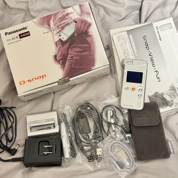 파나소닉 디스냅 sv-as10 (풀박)