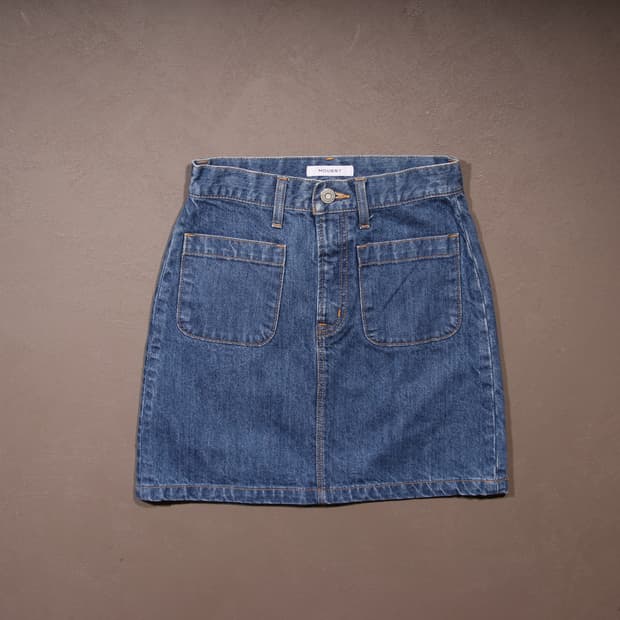 moussy 포켓 미디스커트