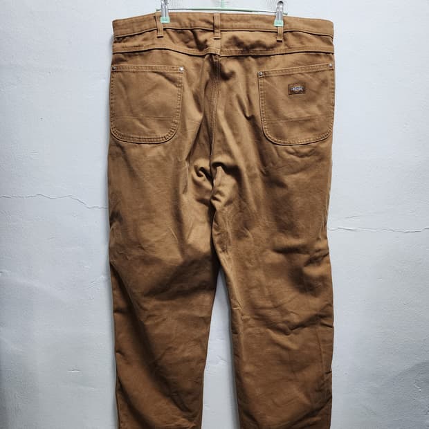 (빅사이즈) 디키즈 브라운 코듀로이 안감 워크팬츠
