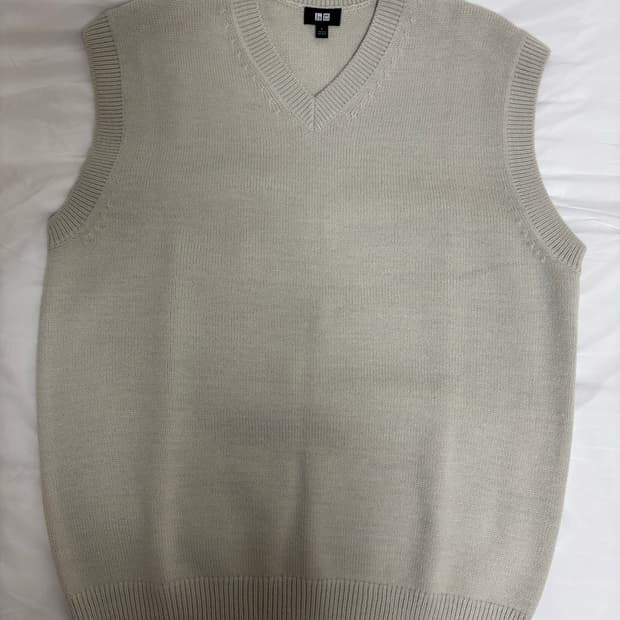 유니클로 조끼 니트