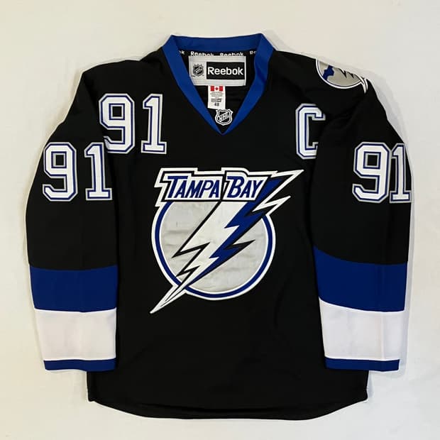 리복 NHL 탐파베이 하키 져지 블록코어 유니폼