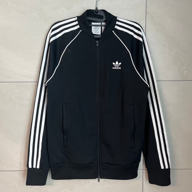 아디다스 파이어버드 슈퍼스타 져지 블랙 (L)