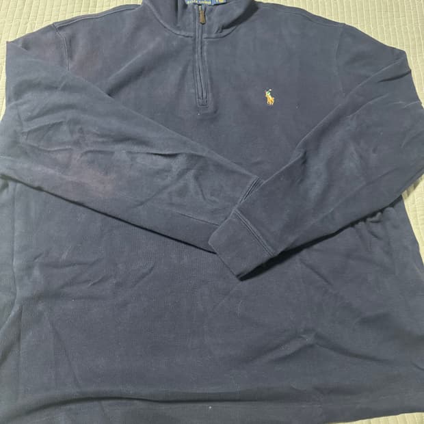 폴로랄프로렌 하프집업 니트 L