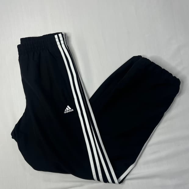 아디다스 삼선 바스락 일자 트레이닝 팬츠