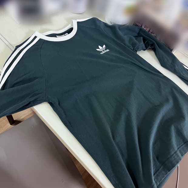 아디다스 클래식 3S 긴팔티 사이즈S