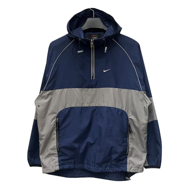 나이키 올드스쿨 반집업 바람막이 아노락 M