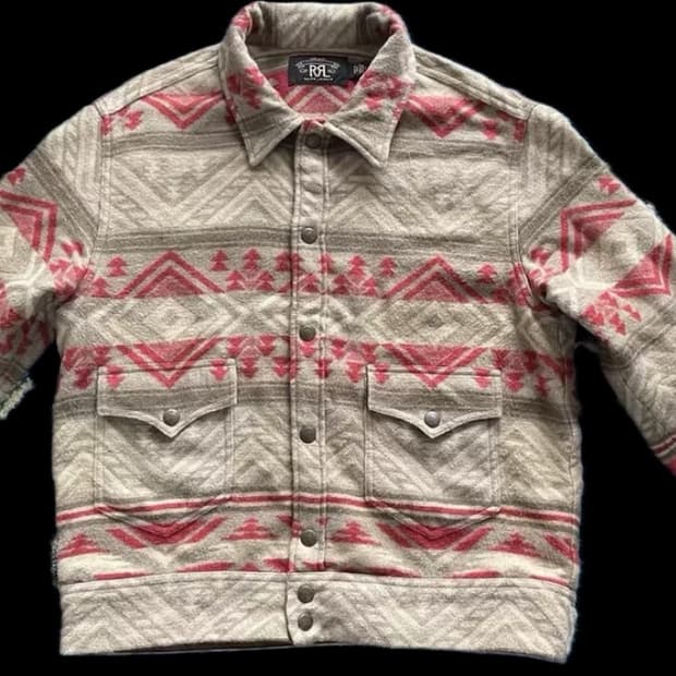 rrl 나바호 울자켓 s