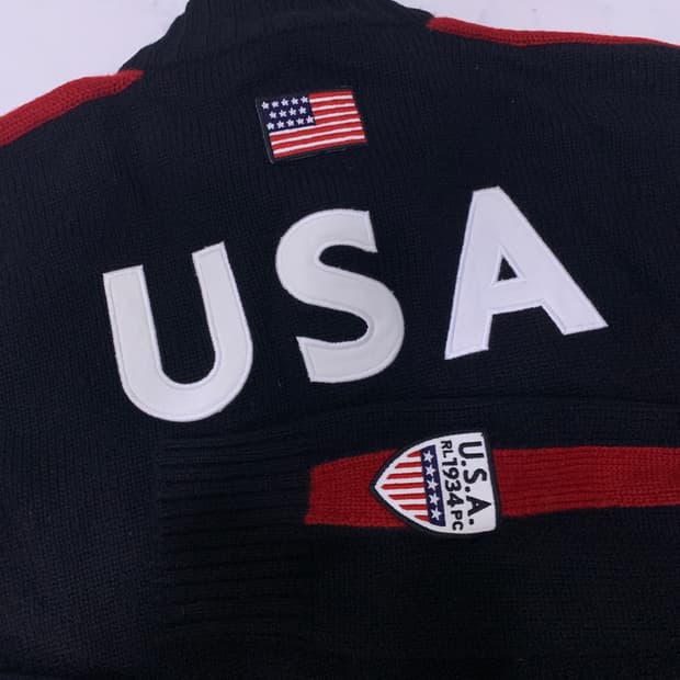 폴로 치프키프 빅포니USA 투웨이 니트집업