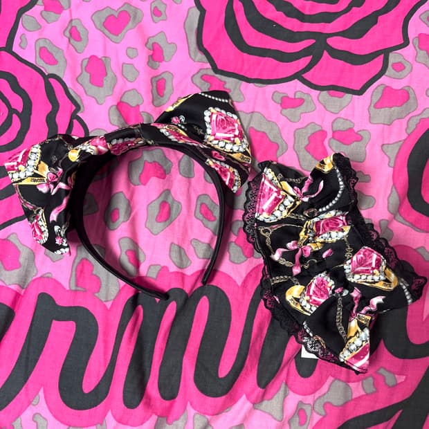 MA*RS마즈 쥬얼리 링 카츄샤&가터 악세사리 세트 히메오네갸루 핀터대장